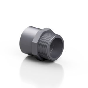 PVC-U male adaptor - EFFAST - 100% Made in Italy