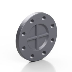 PVC-U blanking flange EN/ISO/DIN - EFFAST - 100% Made in Italy