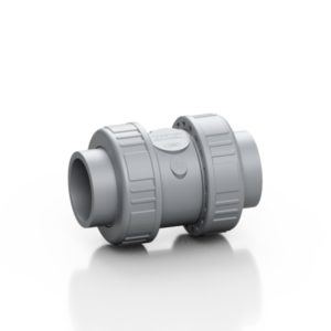 ABS double union spring check valve CV - EFFAST - 100% Made in Italy