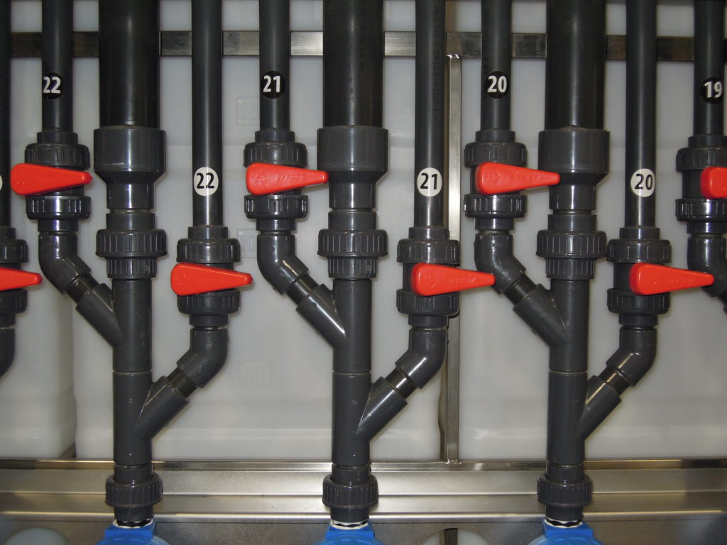 Le valvole in pvc EFFAST sono la scelta ideale nel settore tessile